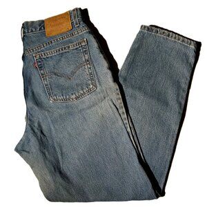 Levi's 550 Jeans  sz 14  Vintage 2001  Relaxed Fit  Tapered Leg  Made USA  GUC